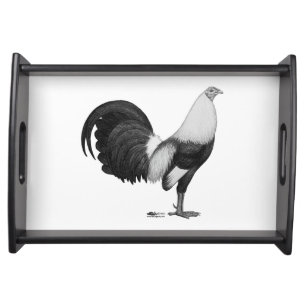 Gamecock Grey Duckwing Serving Tray