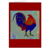 Gamecock:  Impressionist Rooster (Front)