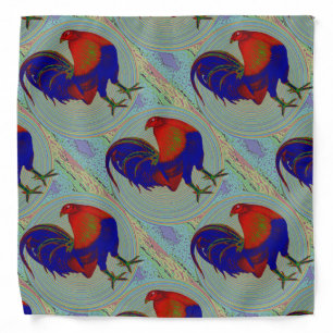 Gamecock: Impressionist Rooster Bandana