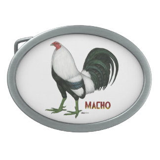 Gamecock Macho Duckwing Belt Buckle