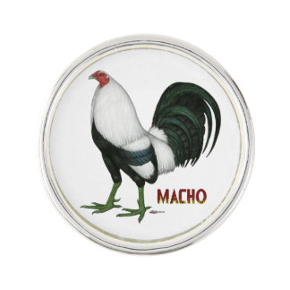 Gamecock Macho Duckwing Lapel Pin