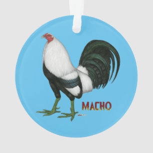 Gamecock Macho Duckwing Ornament