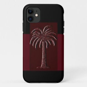 Gamecock Palm-Design 1 iPhone 11 Case