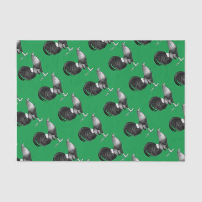 Gamecock Red Hatch Tissue Paper (Front)