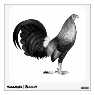 Gamecock Red Hatch Wall Decal