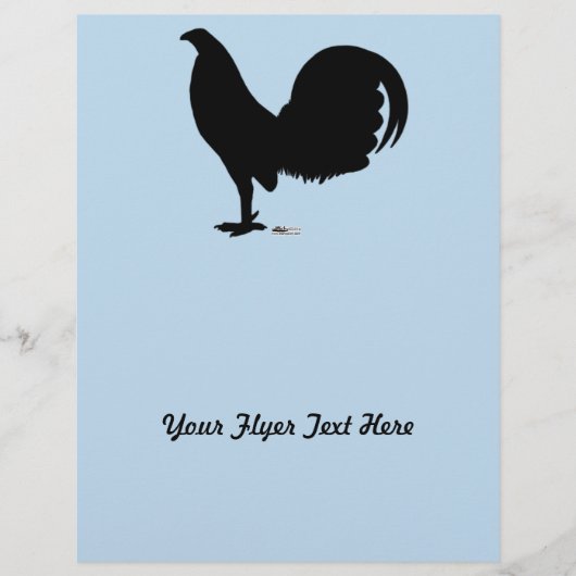 Gamecock Rooster Silhouette (Front)