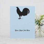 Gamecock Rooster Silhouette (Standing Front)