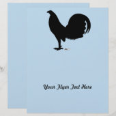 Gamecock Rooster Silhouette (Front/Back)