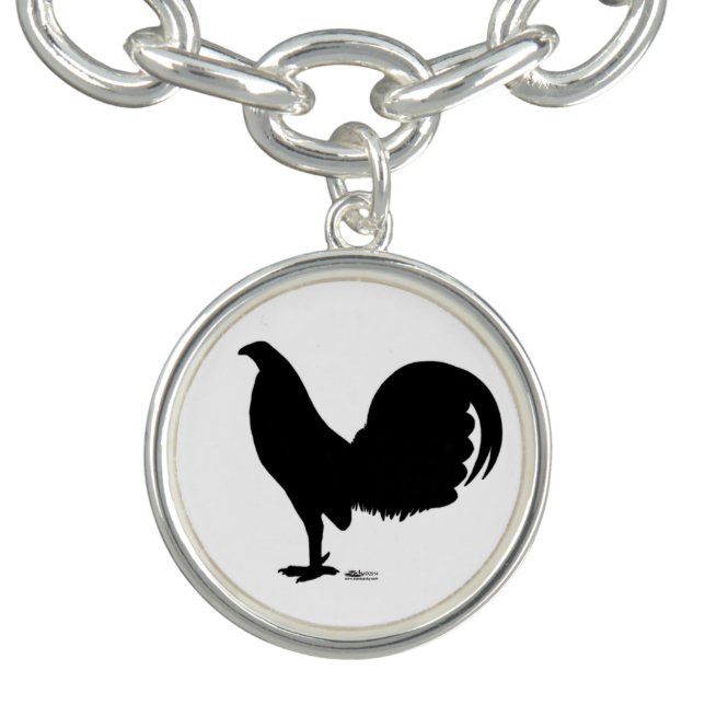Gamecock Rooster Silhouette Bracelet (Design)