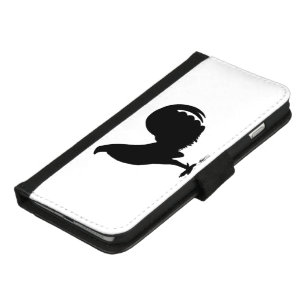 Gamecock Rooster Silhouette iPhone 8/7 Plus Wallet Case