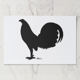 Gamecock Rooster Silhouette Paper Pad