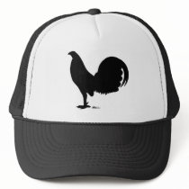 Gamecock Rooster Silhouette Trucker Hat
