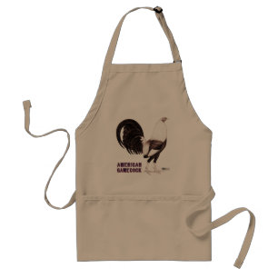 Gamecock Sepia Adult Apron