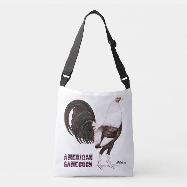 Gamecock Sepia Crossbody Bag (Front)