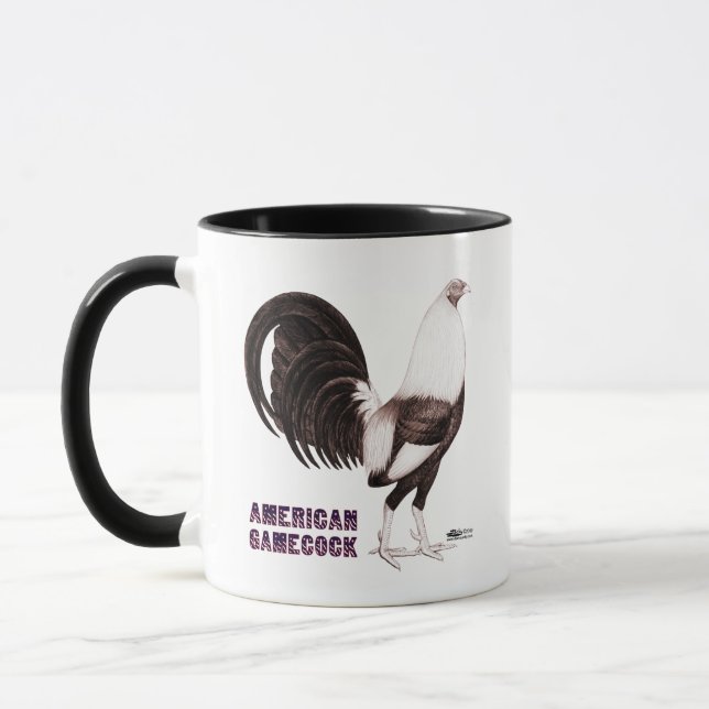 Gamecock Sepia Mug (Left)