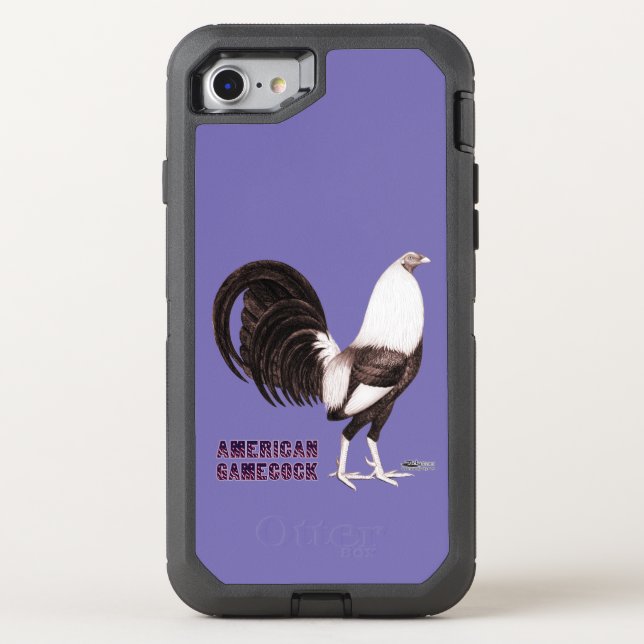 Gamecock Sepia Otterbox iPhone Case (Back)