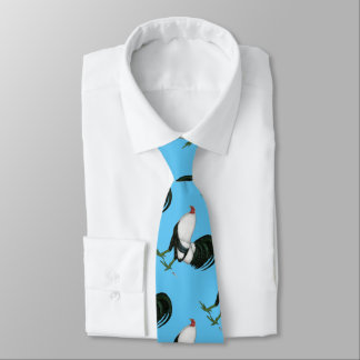Gamecock Silver Duckwing Tie