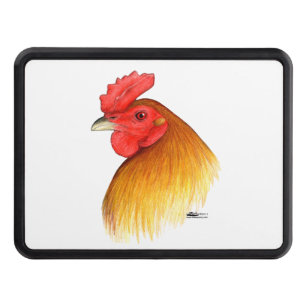 Gamecock Stag Pea Comb Trailer Hitch Cover