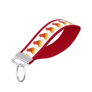 Gamecock Stag Pea Comb Wrist Keychain