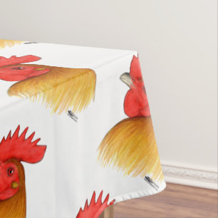 Gamecock Stag Single Comb Tablecloth