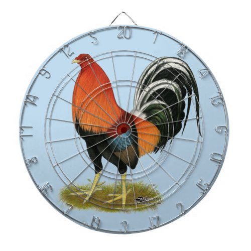 Gamecock Wheaten Rooster Dart Board