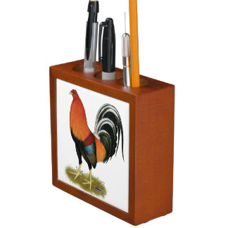 Gamecock Wheaten Rooster Pencil/Pen Holder