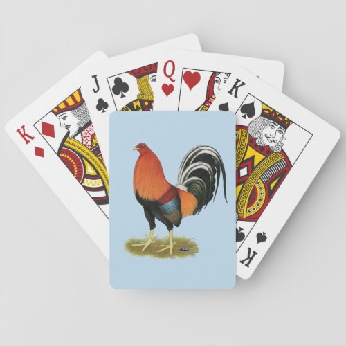 Gamecock Wheaten Rooster Poker Cards