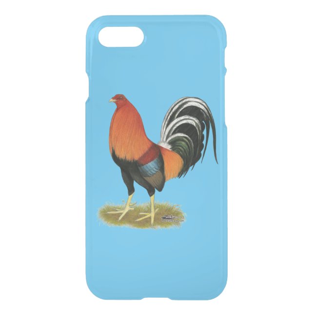 Gamecock Wheaten Rooster Uncommon iPhone Case (Back)