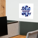Gameday Pom Wall Decal
