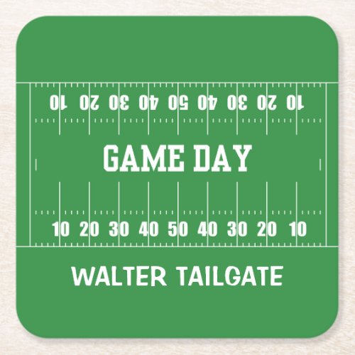 GameDay Tailgate Coaster  Football Party Coaster 