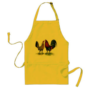 Gamefowl Pair Adult Apron