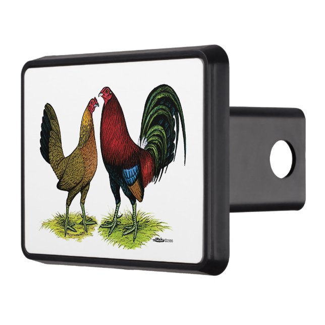 Gamefowl Pair Hitch Cover (Left)