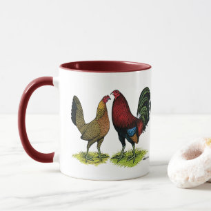 Gamefowl Pair Mug