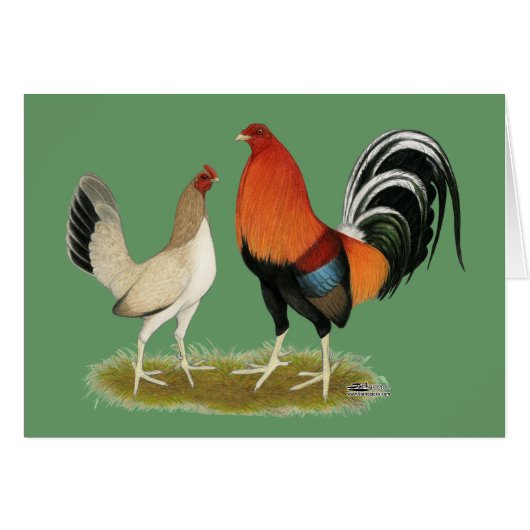Gamefowl Wheatens Cards (Front Horizontal)