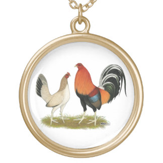 Gamefowl Wheatens Gold Plated Necklace