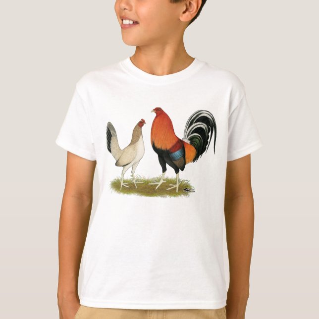 Gamefowl Wheatens T-Shirt (Front)