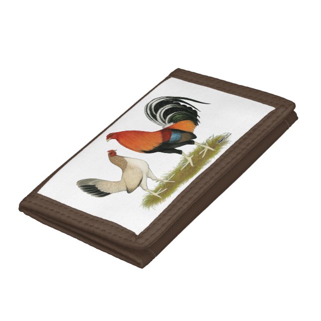 Gamefowl Wheatens Trifold Wallet (Bottom)