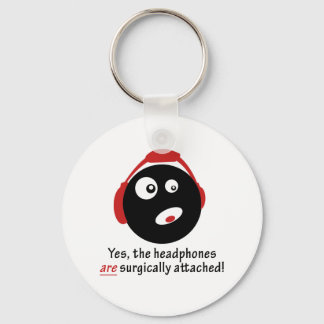 GameFYi Headphones Surgically Attached Keychain