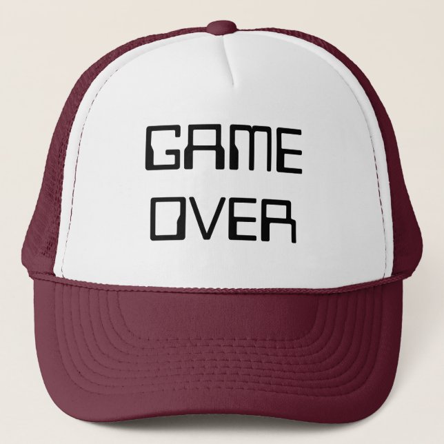 GAMEOVER TRUCKER HAT (Front)