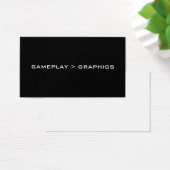 Gameplay > Graphics. Black White. (Desk)