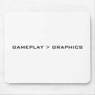 Gameplay > Graphics. Black White. Mouse Pad