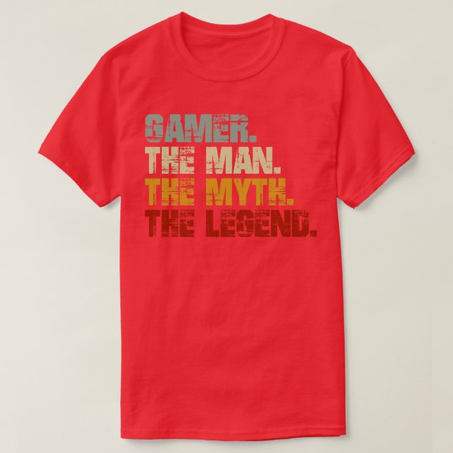 Gamer (1) T-Shirt (Design Front)
