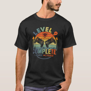 Gamer 9th Wedding Anniversary Level 9 Complete Ann T-Shirt
