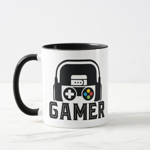 Gamer an original and fun design mug