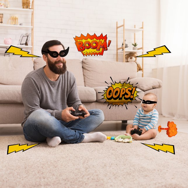 Gamer Baby Bodysuits, Comic Infant Toddler Gift Bodysuit (BABY GAMER BODYSUIT JUMPER, PERFECT GIFT FOR GAMER DADDY, GAMER FATHER'S BIRTHDAY)