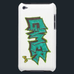 Gamer Barely There iPod Case<br><div class="desc">with this case everyone will leave you alone to play your games in peace.</div>