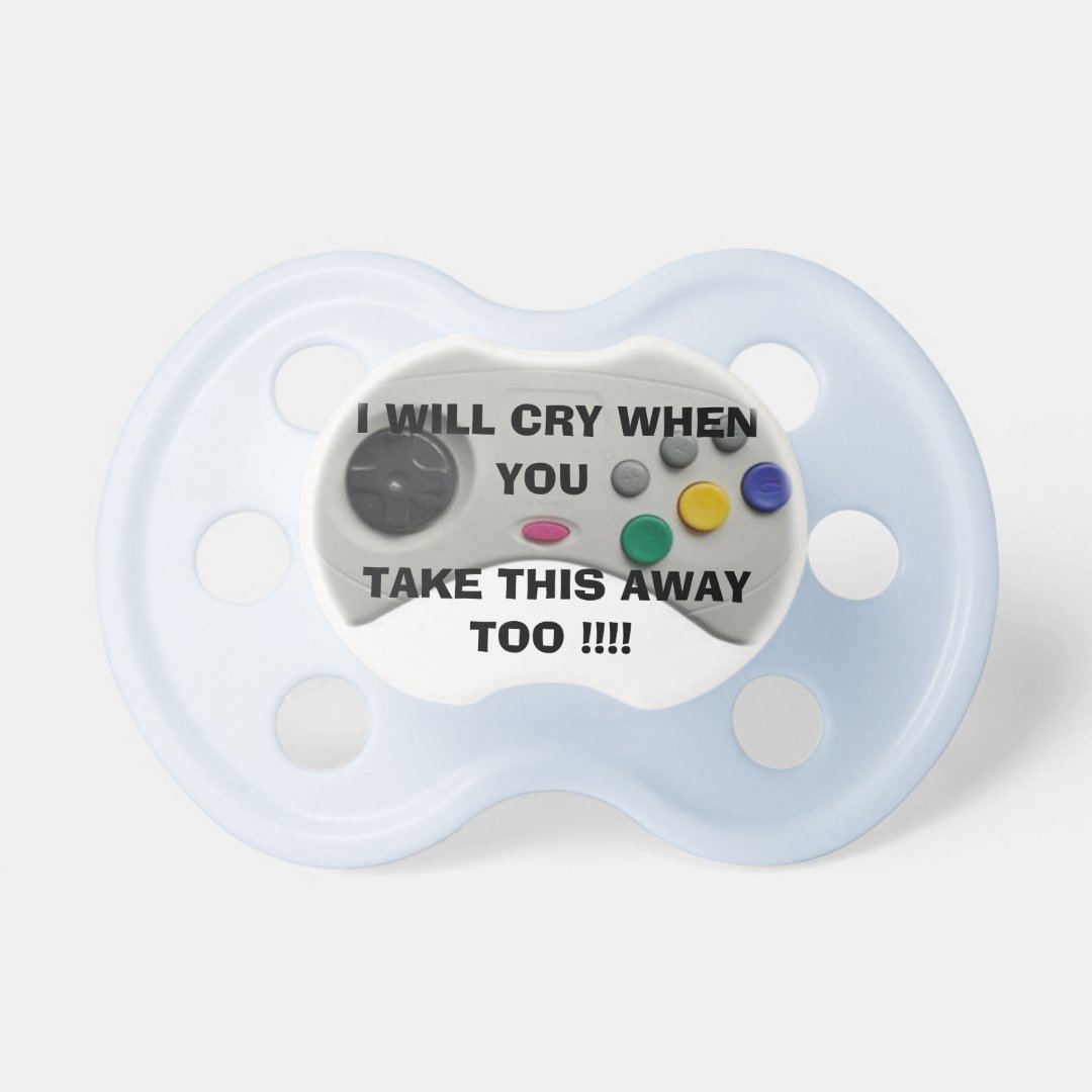 GAMER BEST FRIEND PACIFIER Zazzle