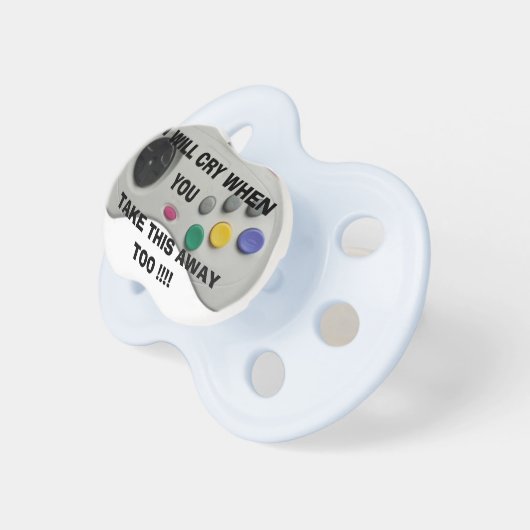 GAMER BEST  FRIEND PACIFIER (Front Right)