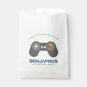 Gamer Birthday Party Favor Bag