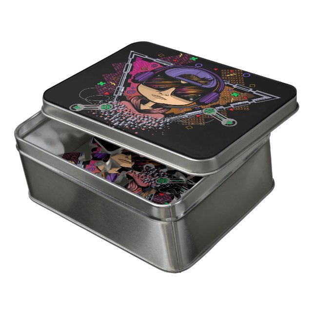 Gamer Boy Jigsaw Puzzle (Lid Open)